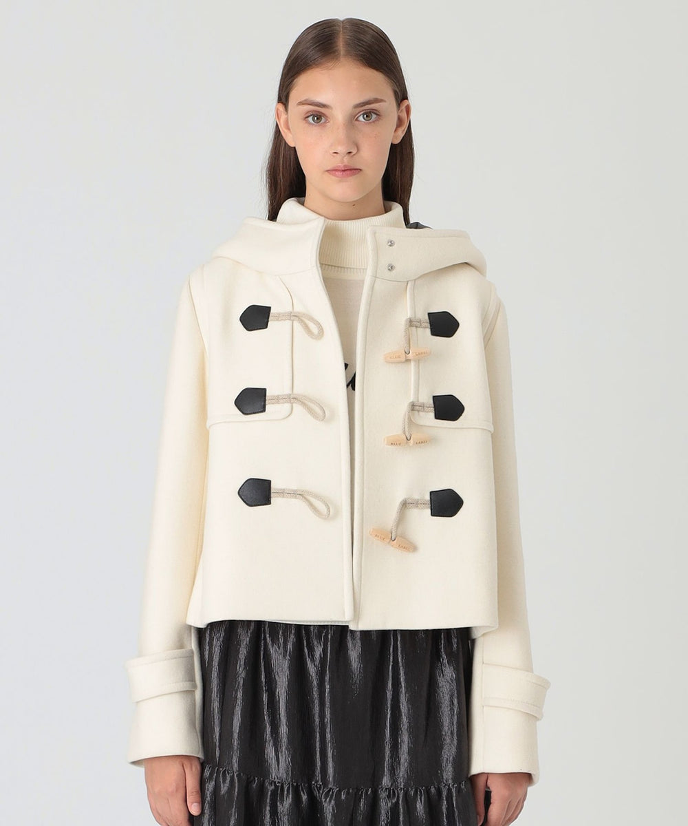 ツイルメルトンショートダッフルコート（コート）｜BLUE LABEL