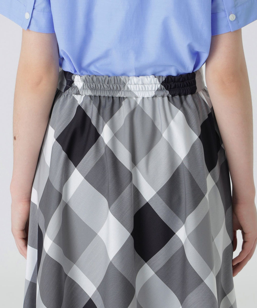 クレストブリッジチェックライトクロッシングツイルスカート（スカート