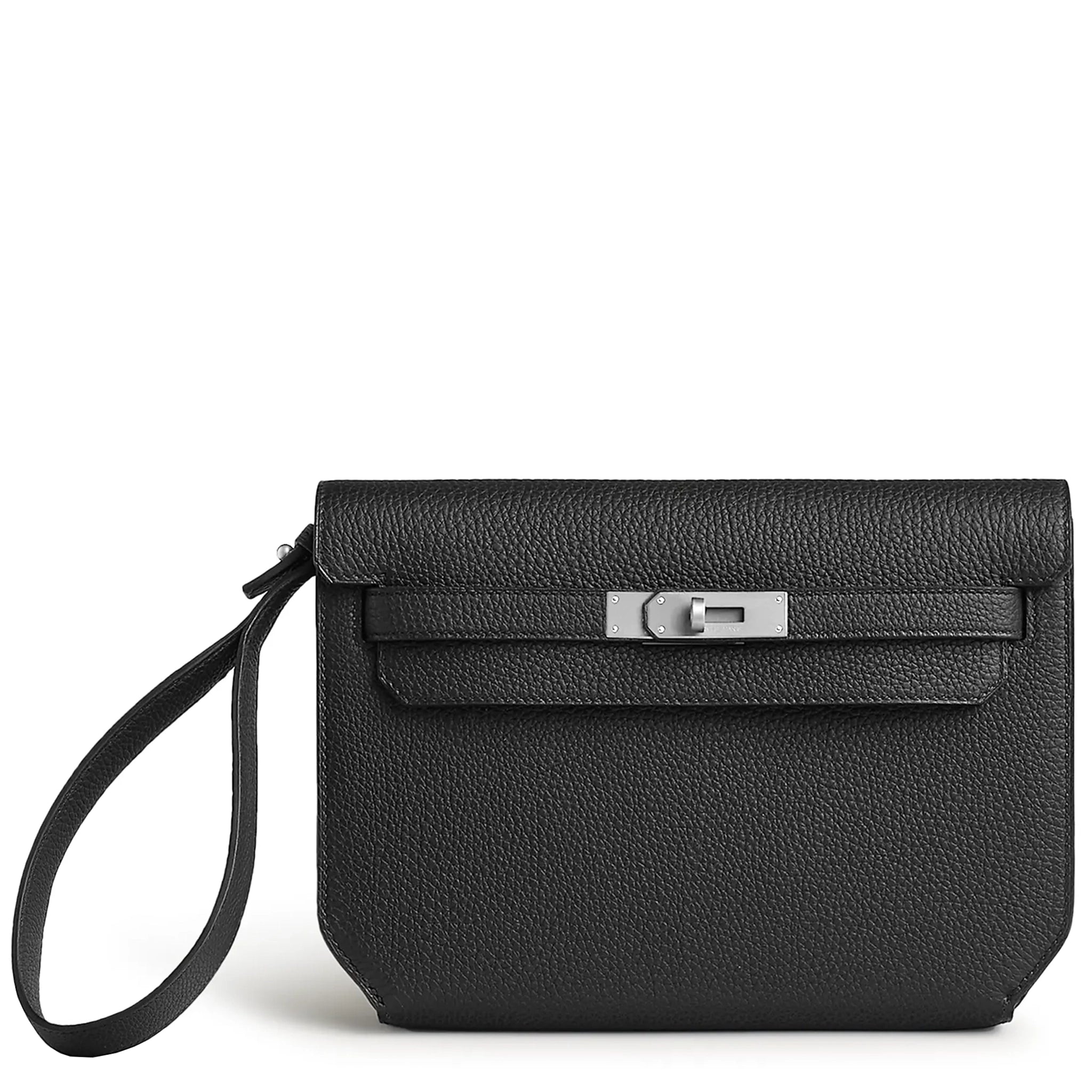 Hermès Kelly Depeches 25 Togo Black Palladium Hardware | H078401CK89