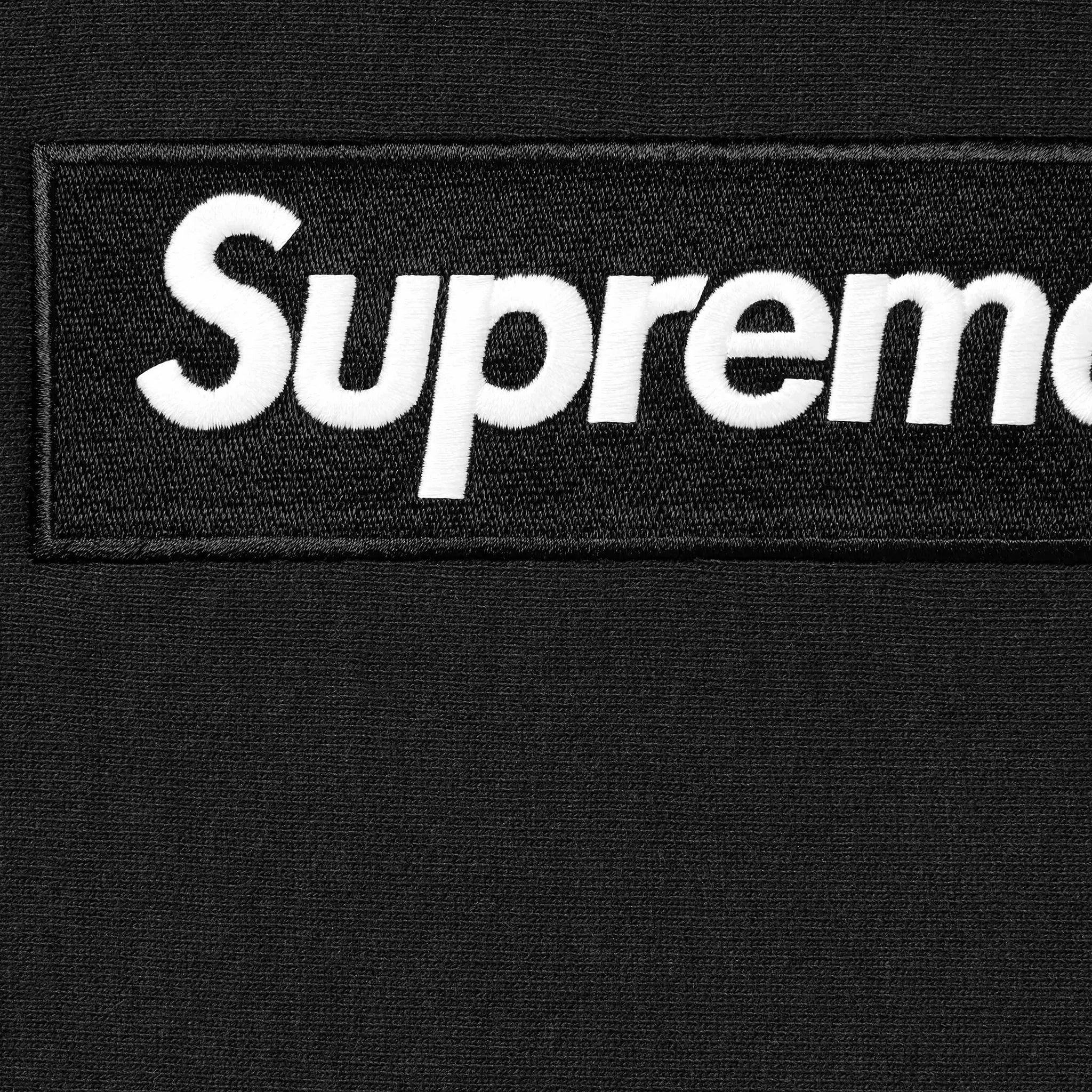 Supreme Box Logo Black Hoodie (FW24) | FW24SW11 BLACK