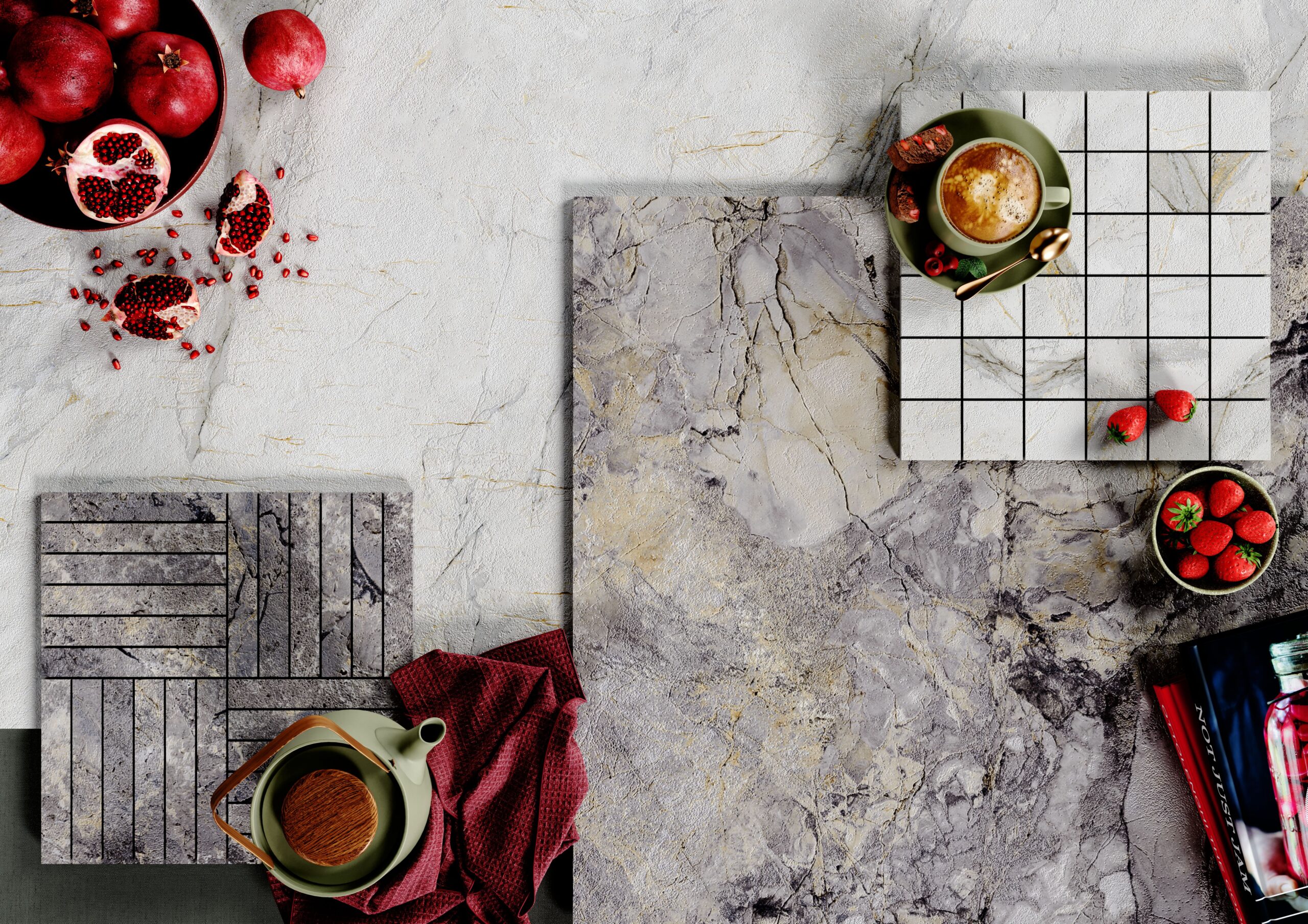 MARBLIQUE VAN GOGH WHITE 12X24 - Crossville® Tile