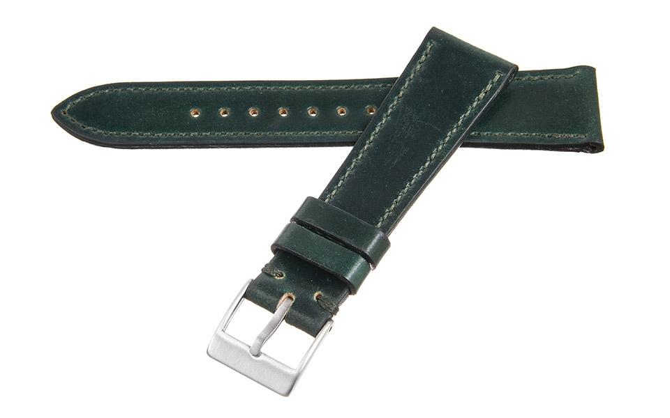 Green Shell Cordovan | Crown & Buckle