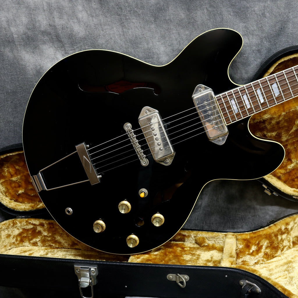 1993 Epiphone Casino, Japan, Black – Andy Baxter Bass & Guitars