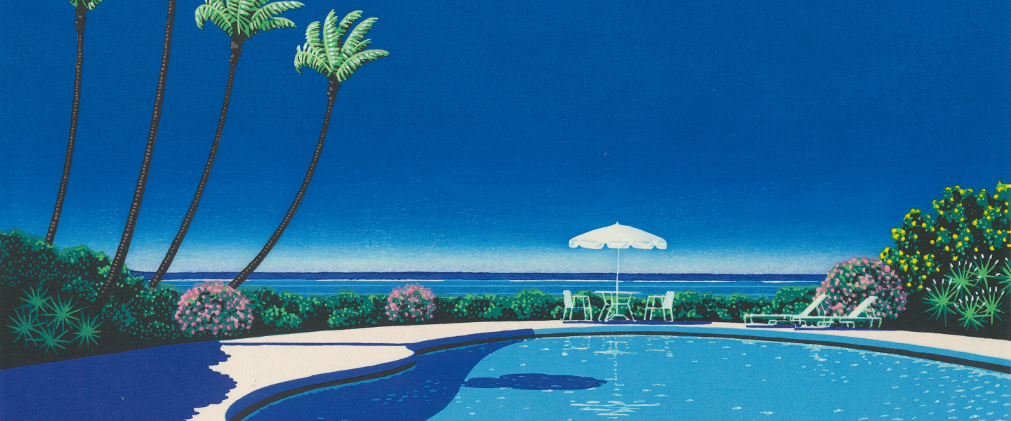 永井博「Time goes by」 | アダチ版画 現代の浮世絵