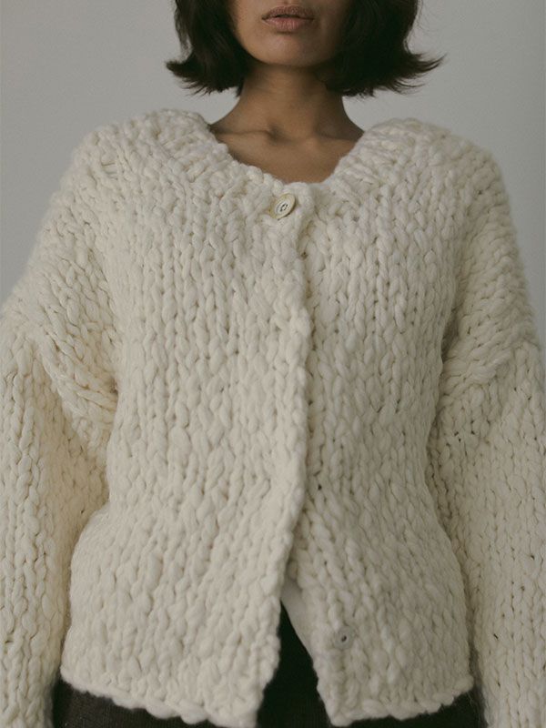 ETRE TOKYO - 2wayハンドニットカーディガン | OFF WHITE | ADDICT WEB