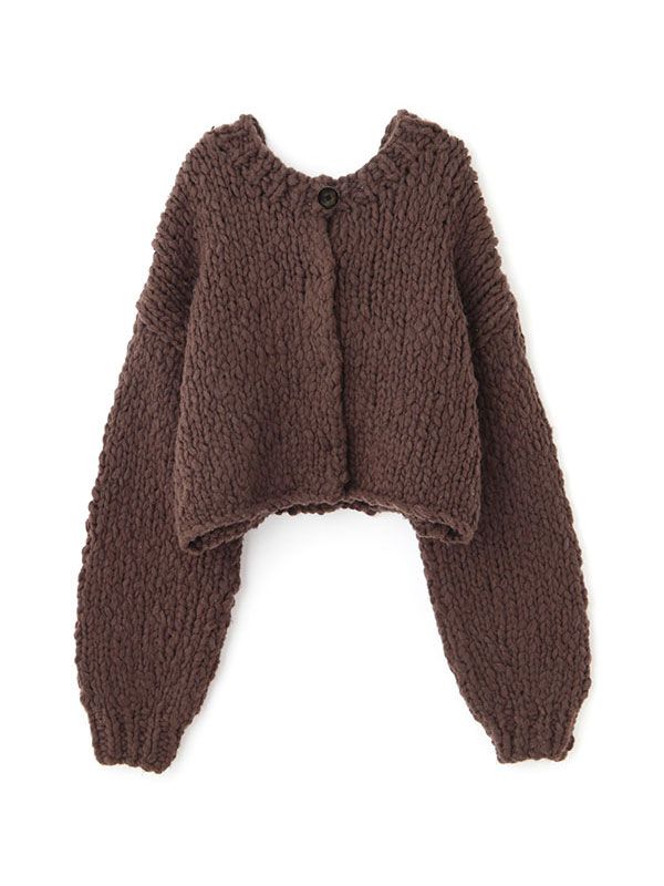 ETRE TOKYO - 2wayハンドニットカーディガン | BROWN | ADDICT WEB SHOP
