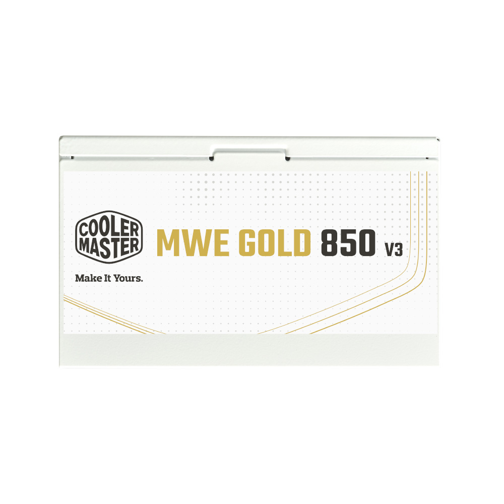MWE Gold 850 V3 ATX 3.1 White Edition Non-Modular｜Cooler Master