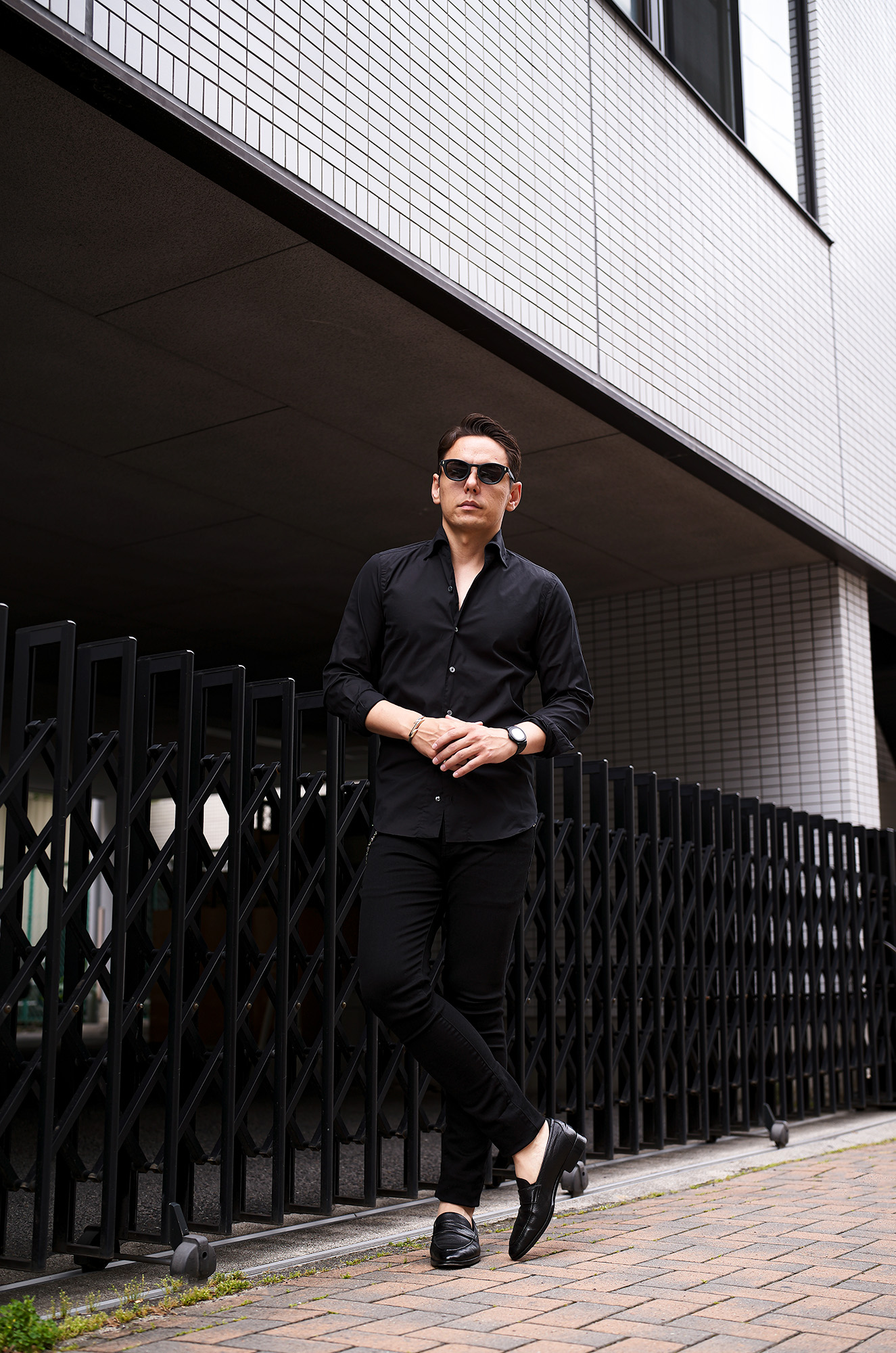 Finamore (フィナモレ) SEUL ITALIAN COLOR STRETCH COTTON SHIRTS