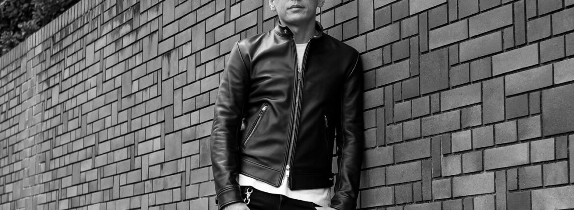 FIXER “F0” SINGLE RIDERS Cow Leather BLACK – 正規通販・名古屋の