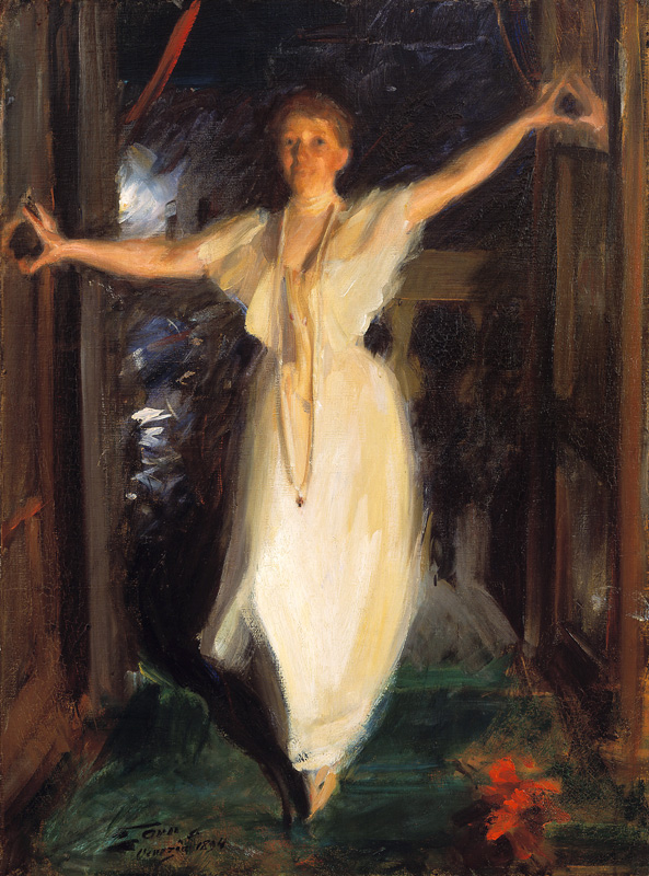Isabella Stewart Gardner in Venice - Anders Leonard Zorn as art