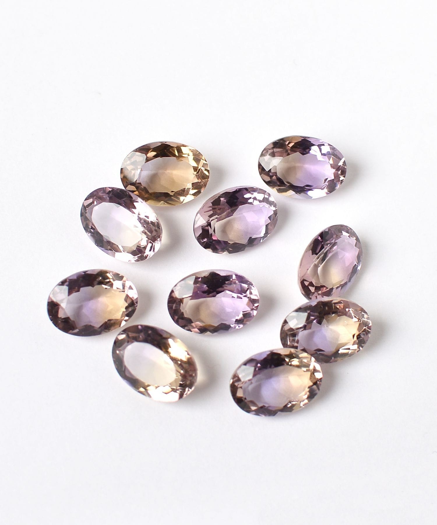 elafonisi] rectangle ametrine pave diamonds ring｜ARTIDA OUD（アル