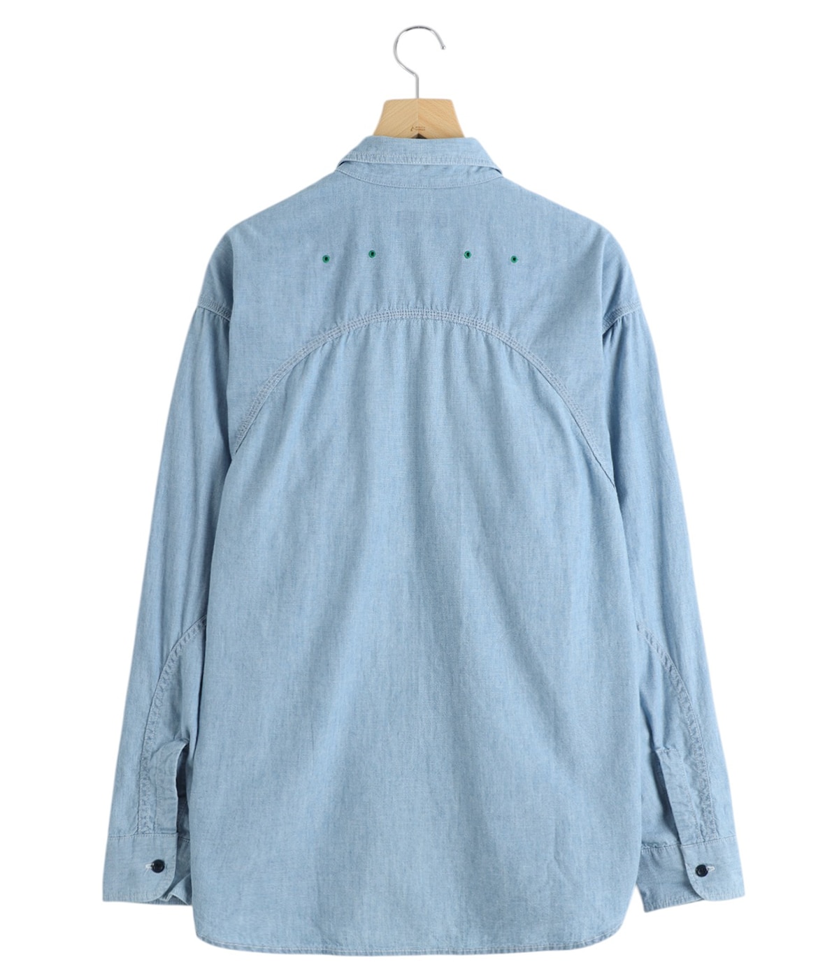 CHAMBRAY WORK SHIRT | MASSES(マシス) / トップス 長袖シャツ (メンズ