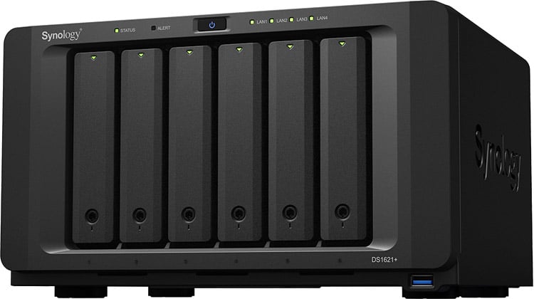 DiskStation DS1621+ | Synology ビジネス向け 6ベイオールインワンNAS