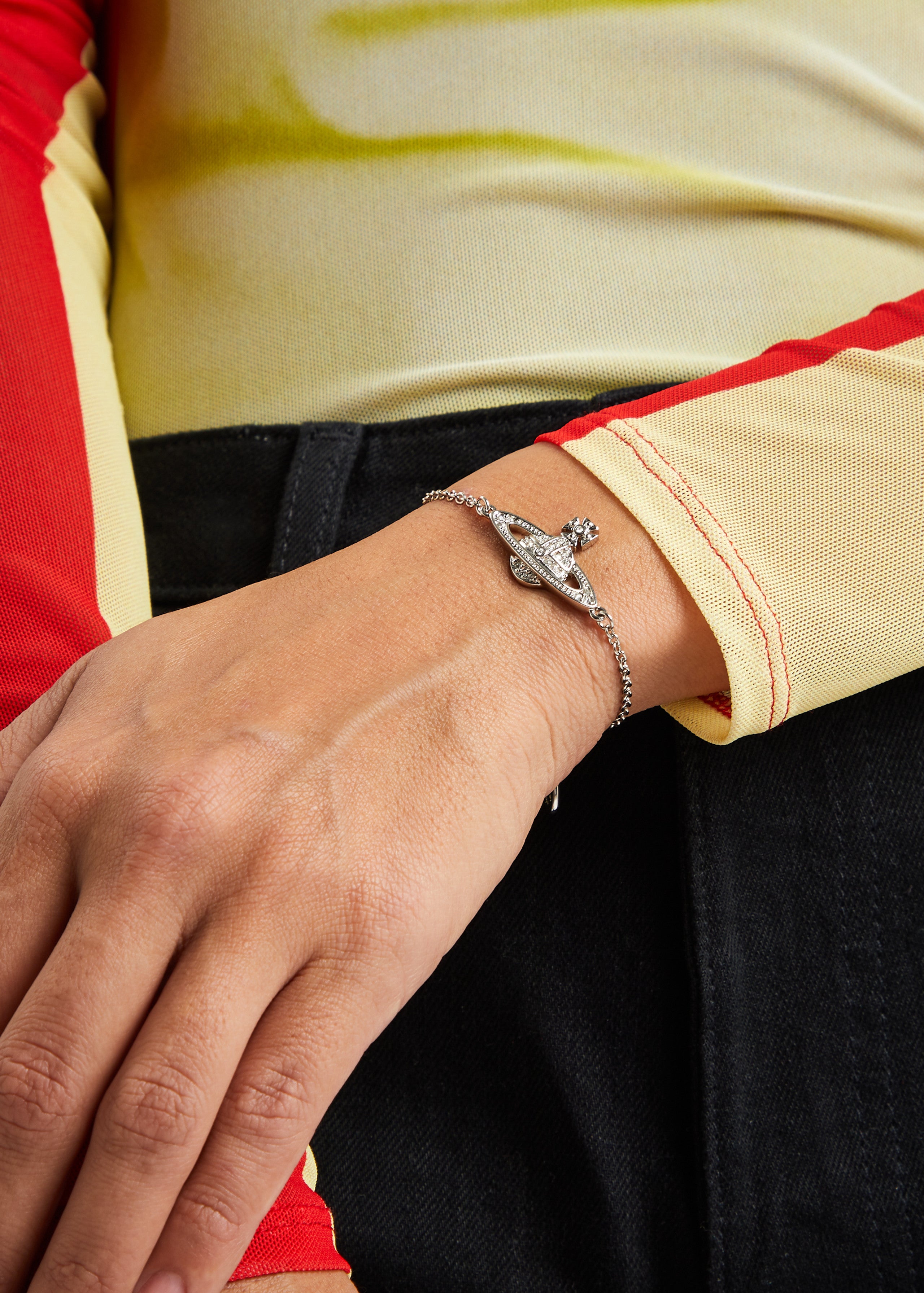 Mini Bas Relief orb bracelet