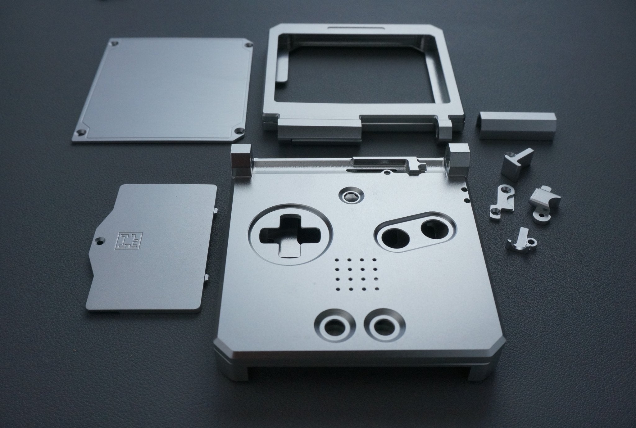 Game Boy Advance SP Hinged Shell - Metal Replacement Cover | Boxy