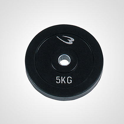 ダンベル専用ラバープレート（グリップ無） 5KG｜BODYMAKER（ボディ