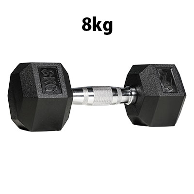 六角ダンベル1KG 2個セット PD009100ST｜BODYMAKER（ボディメーカー）