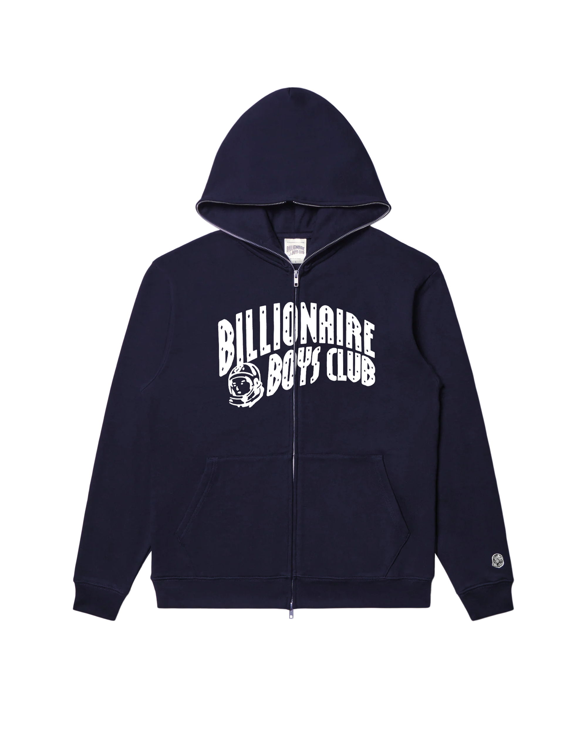 Classic Curve Logo Full Zip Hoodie – Billionaire Boys Club