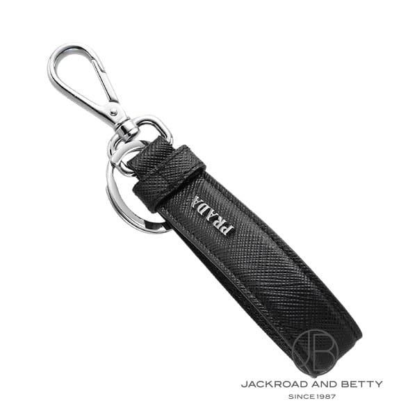 サフィアーノレザー キーリング[2PP68T_053_F0002] Saffiano Leather