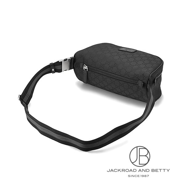 GG柄 ボディバック ウエストバック ブラック 黒[449182 G1XHN 8615] GG