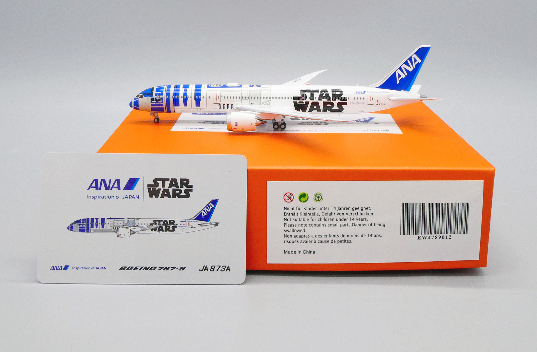 JC Wings 1:400 ANA All Nippon Airways JA873A Boeing 787-9