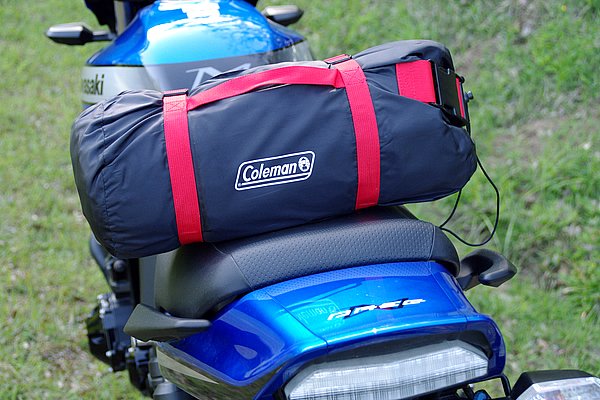 コールマン コンパクトツーリングテントST バイク用品インプレッション