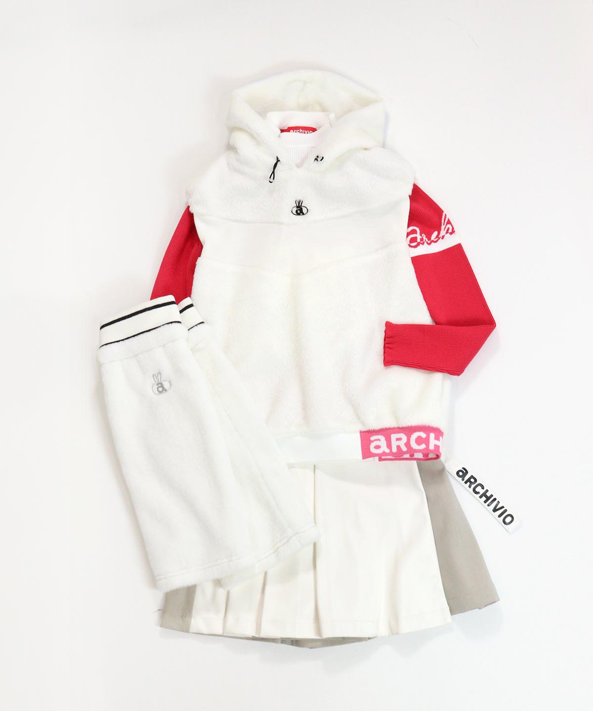 サイドライン配色リブニット|アルチビオ - ゴルフウェアや婦人服通販