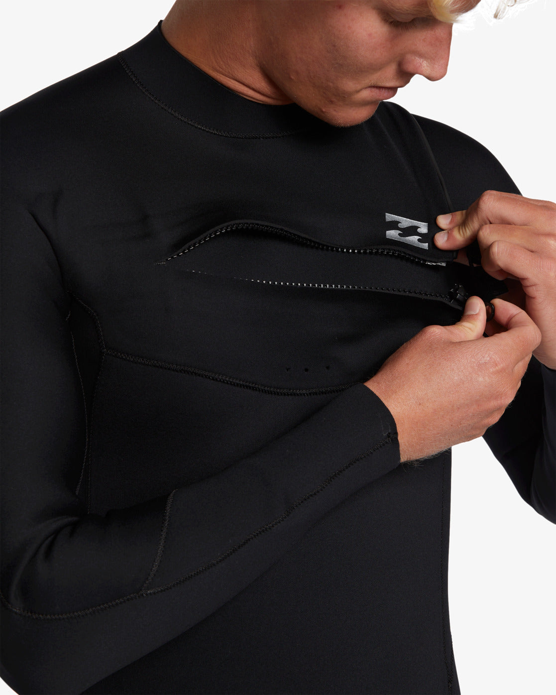 4/3mm Foil GBS Chest Zip Wetsuit - Black | Billabong