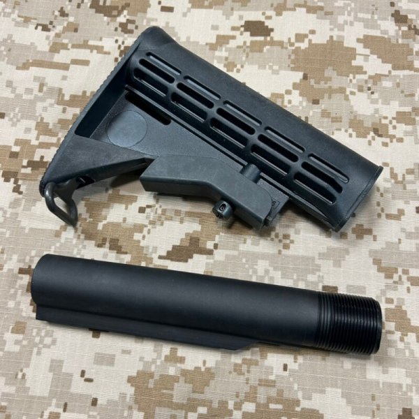 米軍官給品 実物 COLT M4エンハンスドストック、バッファーチューブ