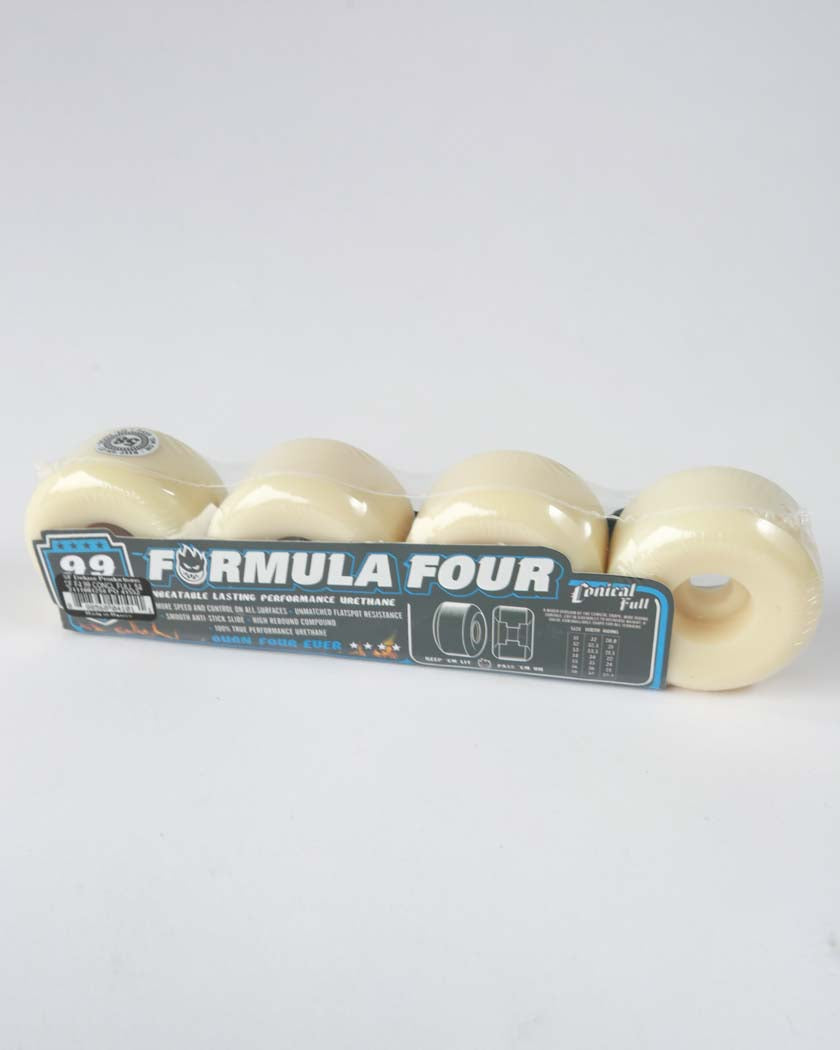Spitfire Formula Four Conical Full Skateboard Wheels 58MM 99D