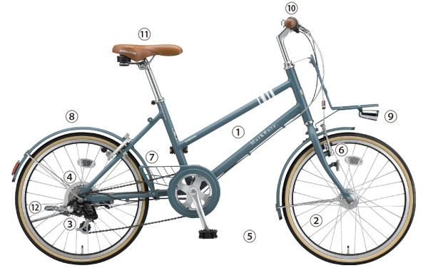 ユーティリティクロスバイク「MarkRosa」にコンパクトモデル ｢MarkRosa