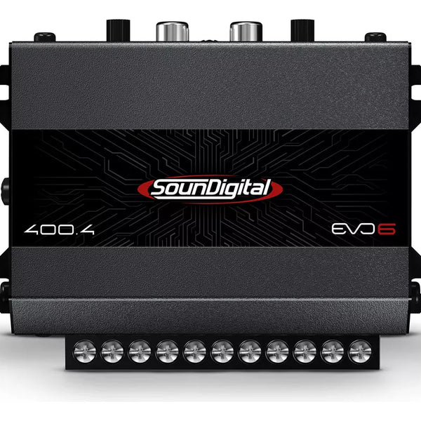 Soundigital SD400.4D EVO 6 Amplifier Audio Car 4 Channels 400 Watts RM