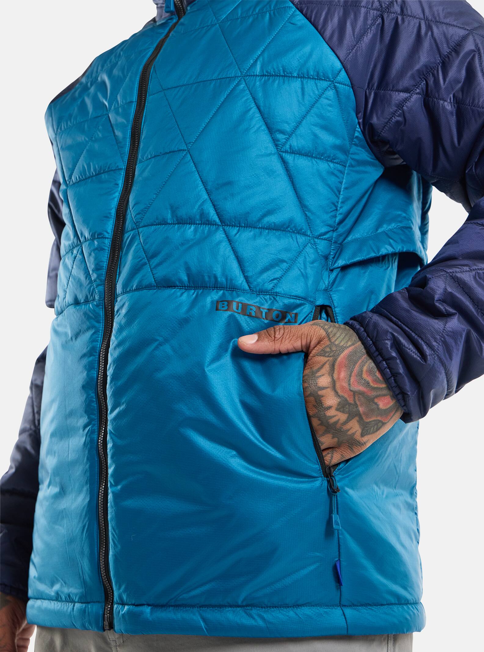 メンズ バーサタイル ヒート シンセティック インサレーテッド