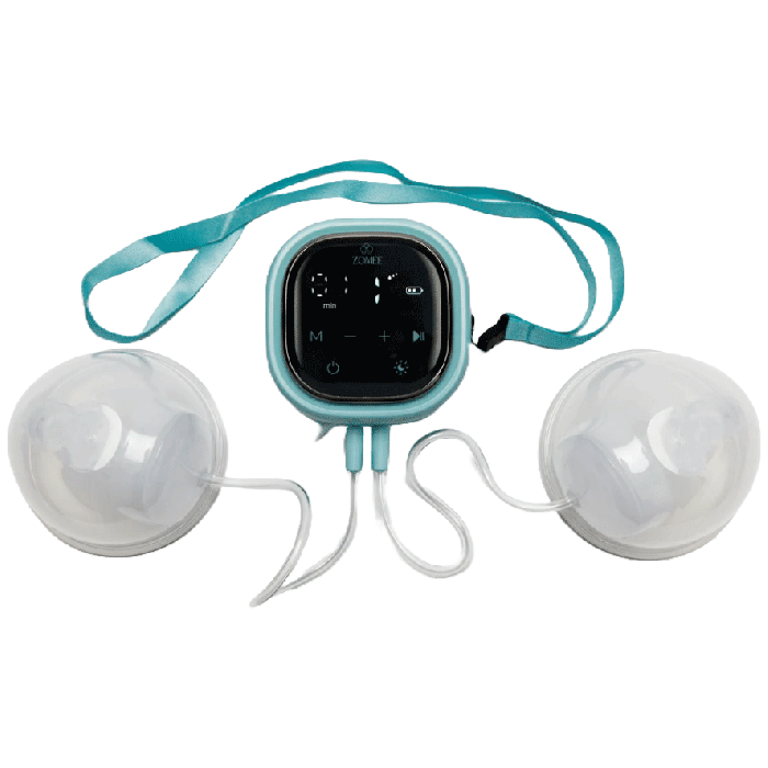 Zomee Z2 Breast Pump & Hands-Free Collection Cups Bundle