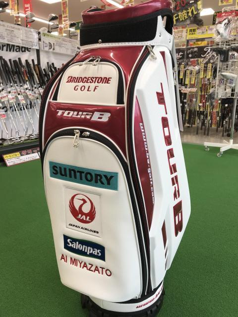 ☆宮里藍プロ限定キャディバッグ☆｜八王子めじろ台店｜ゴルフのこと