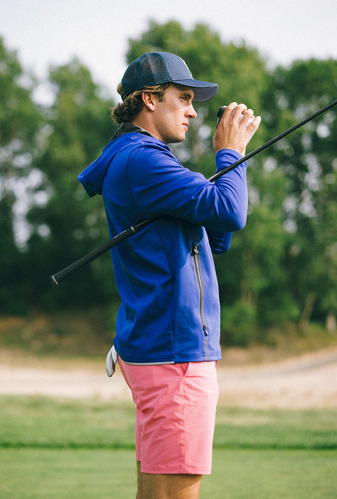 Greyson Clothiers - Blue Cokato Mid Layer Hoodie - Spring 2025