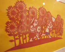 切り絵作家 奥居 匡さん | 滋賀ガイド！