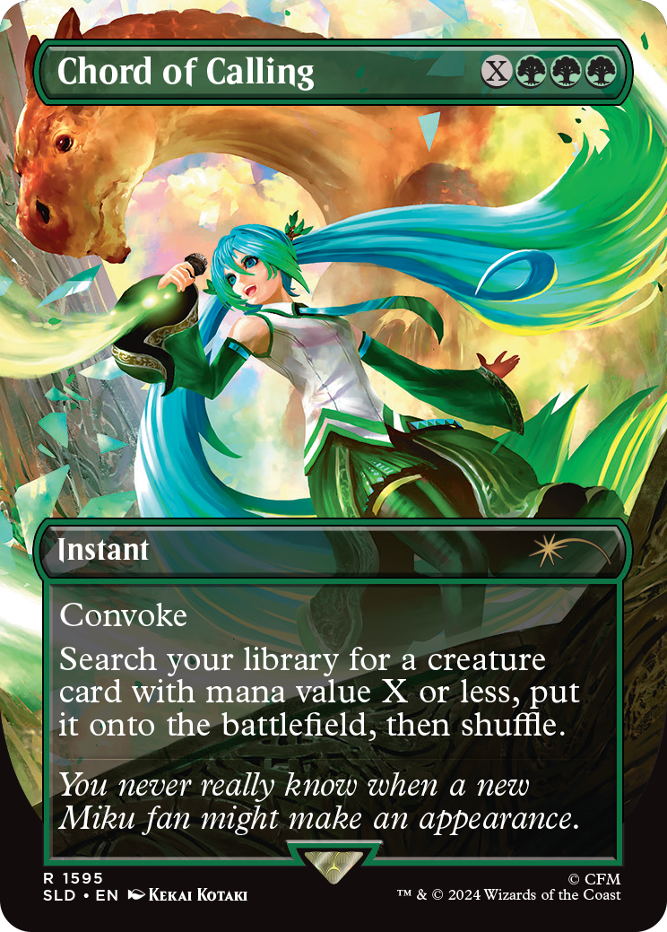 Second Magic: The Gathering Hatsune Miku Collaboration Set For