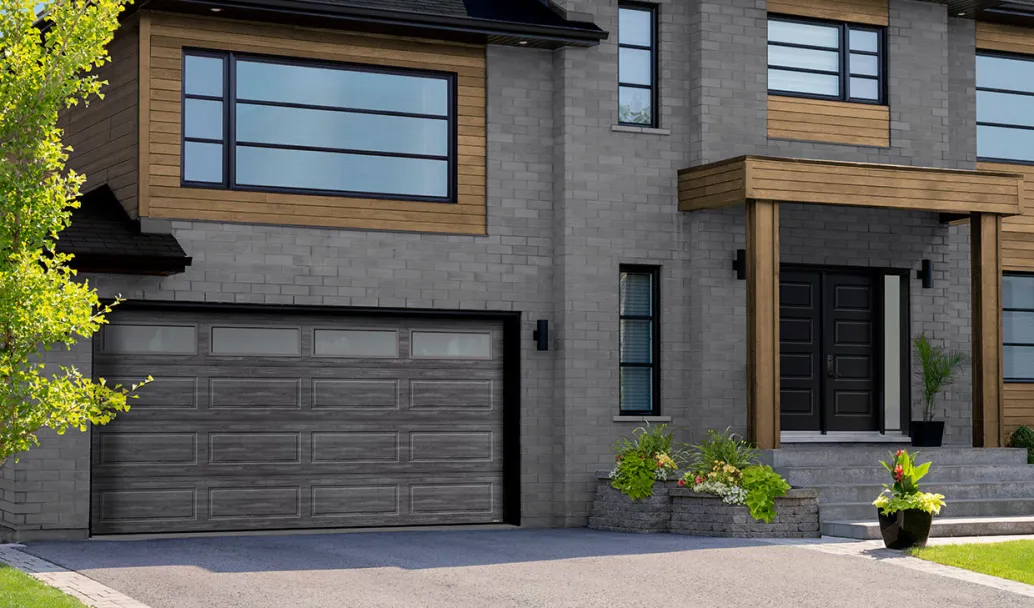 Shaker-Modern XL design from Garaga Garage Doors