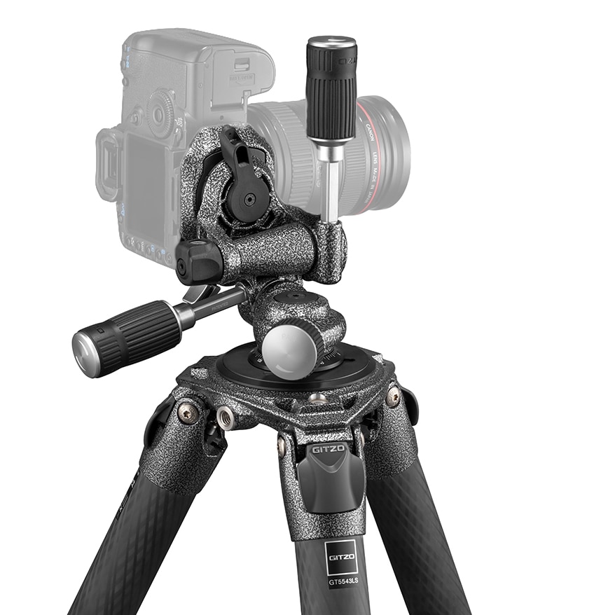 GITZO(ジッツオ) 3way フルード雲台 GHF3W: 三脚・一脚・雲台 銀一