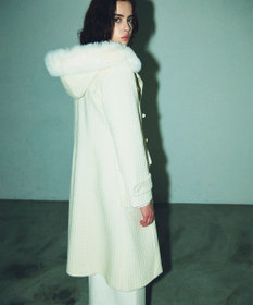 ファーフードダッフルコート / GRACE CONTINENTAL | GRACE CONTINENTAL