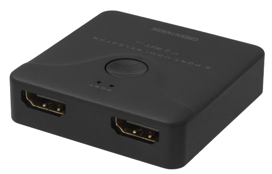 1台2役の接続方法に対応した2WAY 2ポートHDMIセレクタ新発売！ | GREEN
