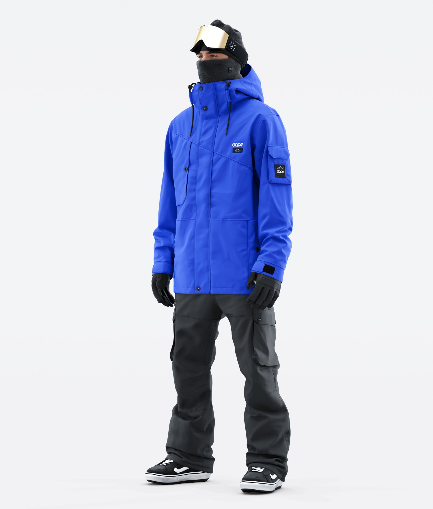 Dope Adept/Iconic スノーボードウェアセット メンズ Cobalt Blue