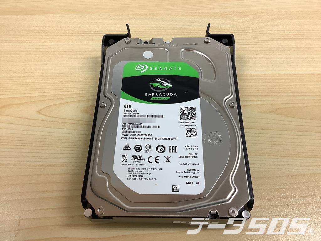 ST8000DM004（Seagate製の8TB HDD）のデータ復旧 | データSOS