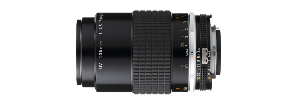 紫外線撮影用レンズ UV-105mm F4.5 PF10545MF-UV | 株式会社ニコン