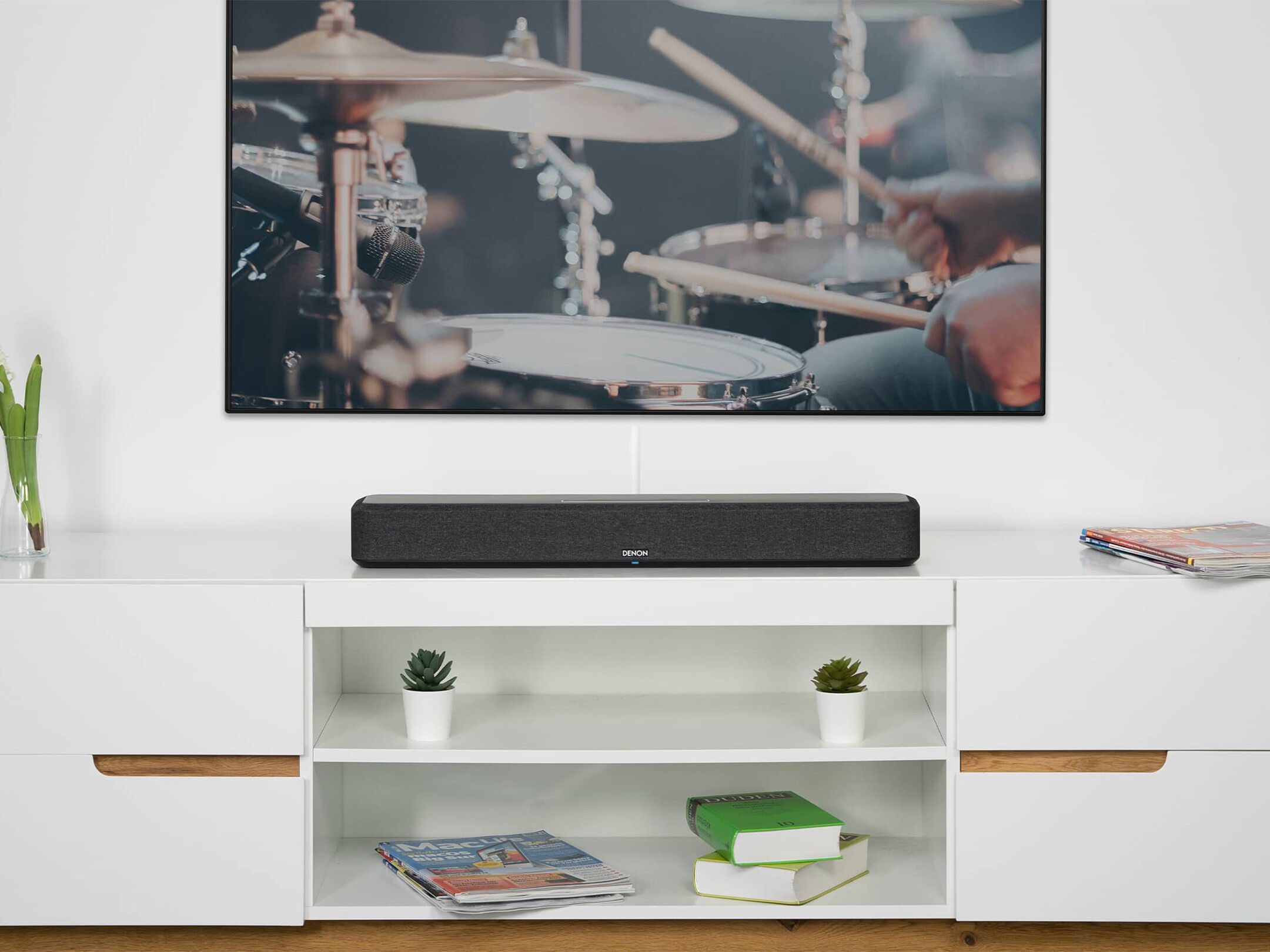 Denon Home Sound Bar 550 - Smart Sound Bar with Dolby Atmos and