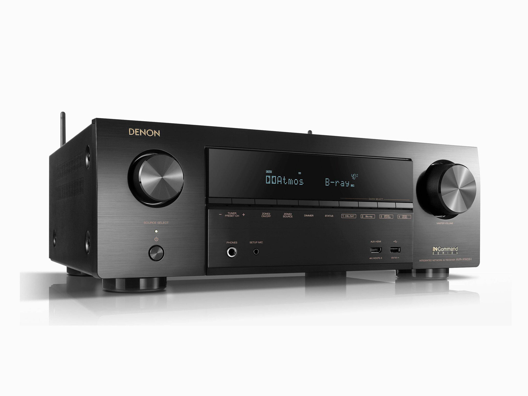 AVR-X1600H - INTEGRATED NETWORK AV RECEIVER | Denon - United States