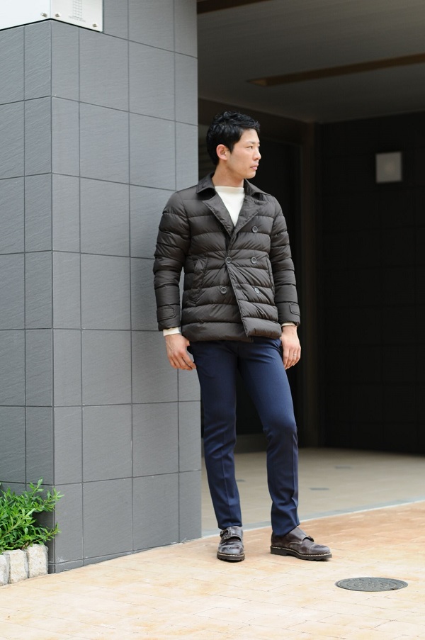 軽量ダウンが配された「ダブルブレスとジャケット」 | 【Octet Blog