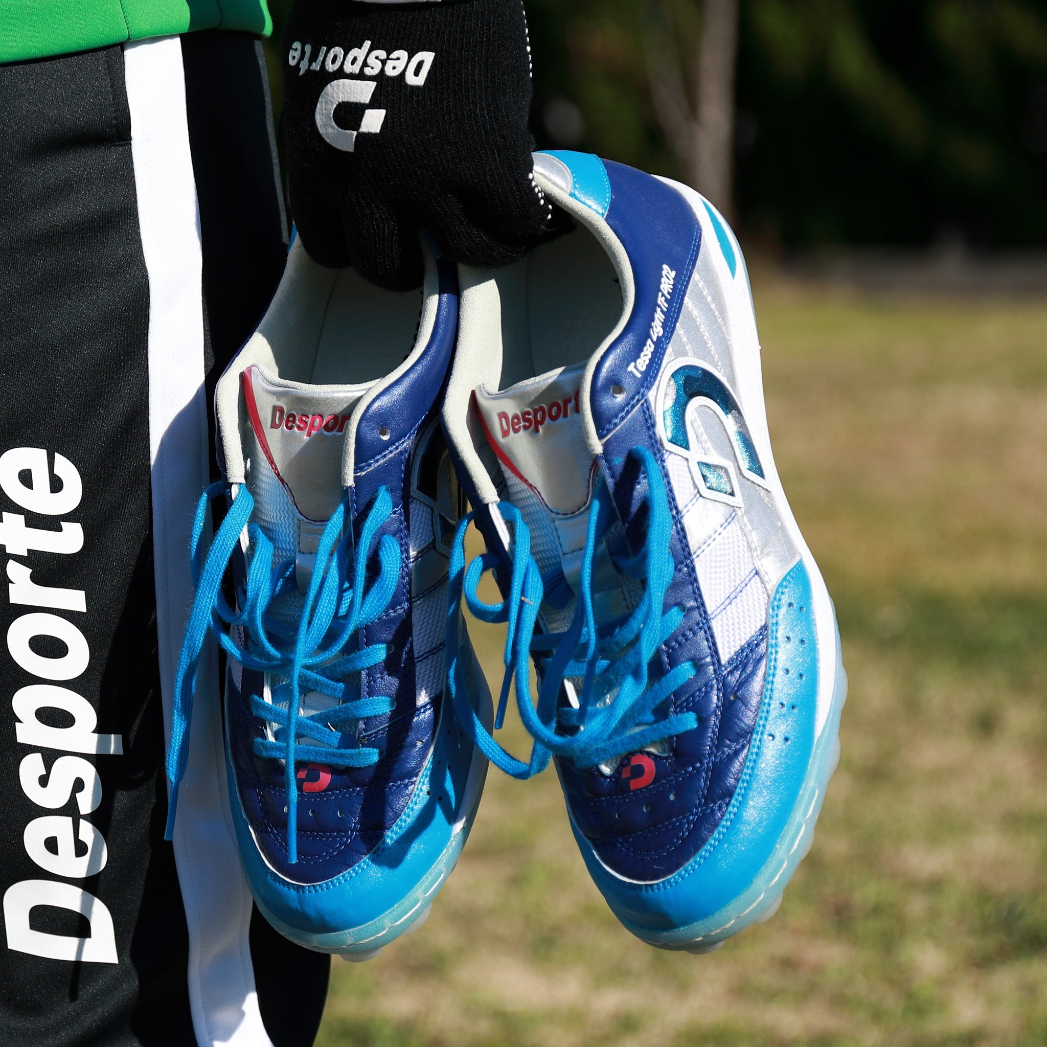 Turf Soccer Shoes, Tessa Light TF PRO2 LTD, Blue/Blue-Camouflage