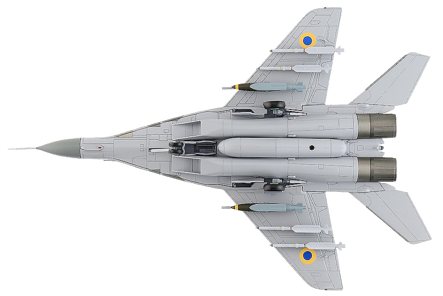 Mig-29 9-13 “Fulcrum C” bort 02, Ukrainian Air Force, 1:72, Hobby